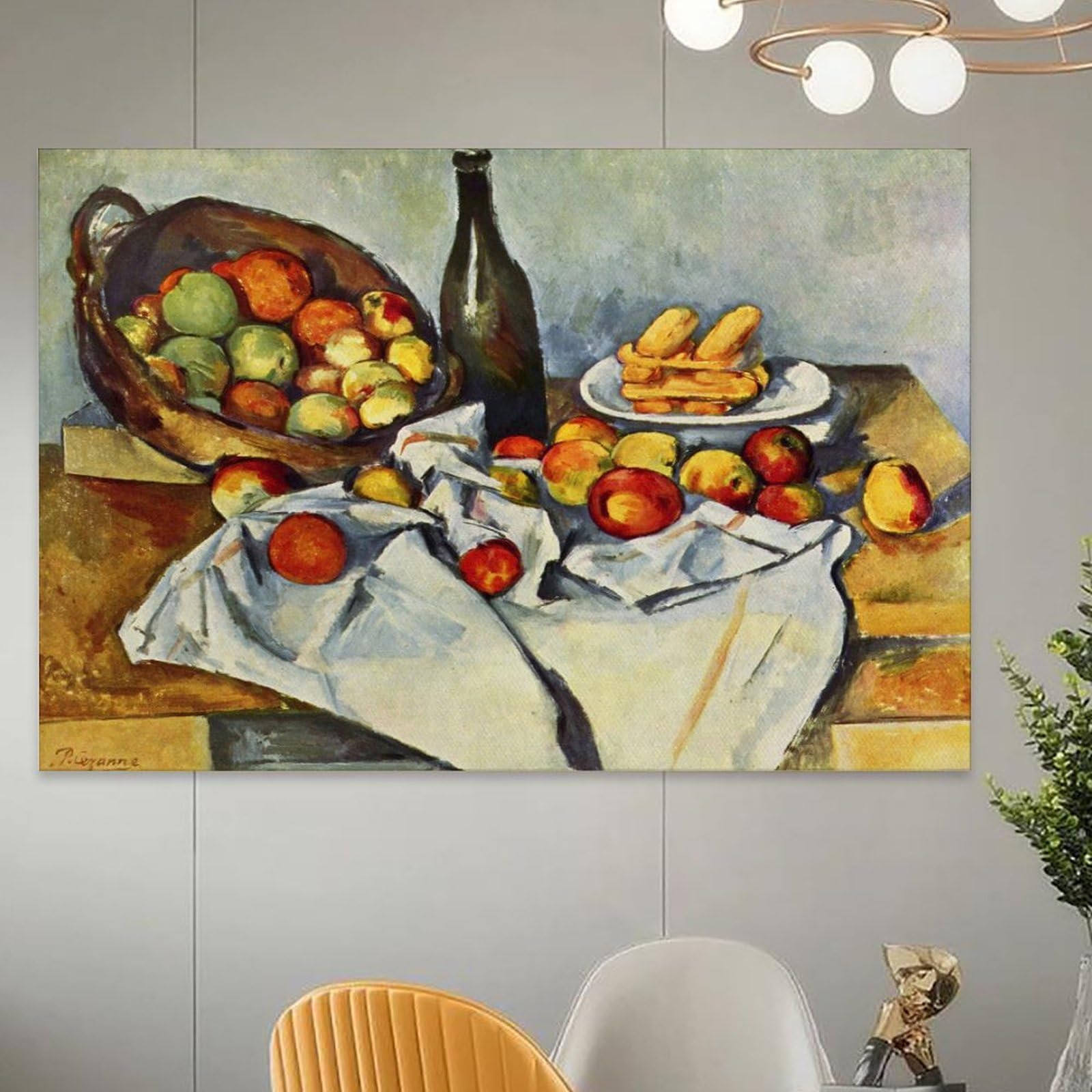 Amazon.co.jp: Paul Cezanneポール・セザンヌ絵画作品（リンゴの
